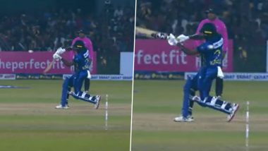 No-Ball Not Signalled by Umpire Despite Bowler Bowling Shoulder-High Full Toss During Sri Lanka’s Last Over Loss to Afghanistan in 3rd T20I (Watch Video)